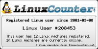 Linux User #208453